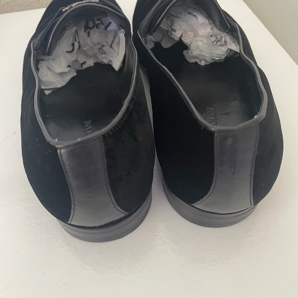 Giorgio Armani Black Velvet Dress Loafers /Shoes 45/12 main image 7